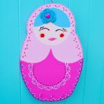 Light pink russian doll