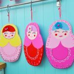 Light pink russian doll
