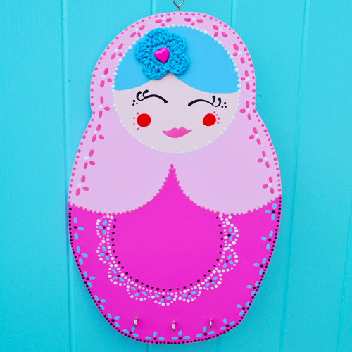 Light pink russian doll