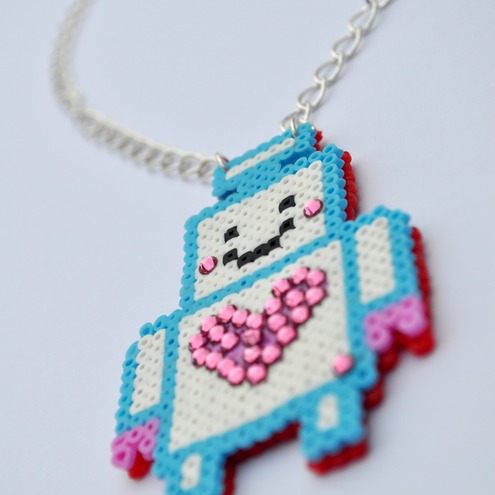Little Robot Necklace