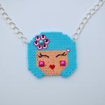 Kokeshi doll Necklace